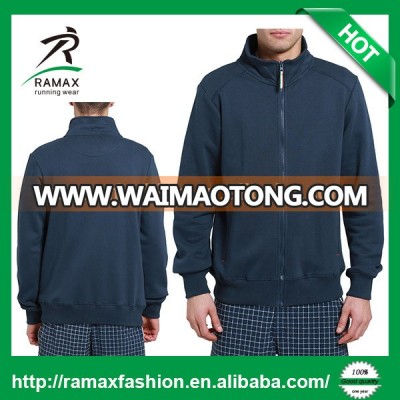 Ramax Custom Mens Plain Long Sleeve Mandarin Collar Tracksuit Jacket