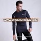 Custom Active Wear T Shirt Long Sleeve Blank Compression Shirts Men Gym Sports Wear