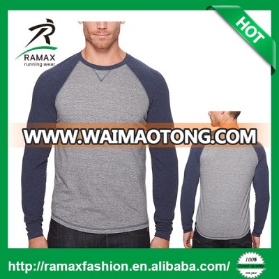 Ramax Custom Men Sport Soft Crew Neck Long Sleeve Running Gym T Shirt